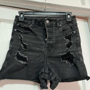 American Eagle Black Shorts